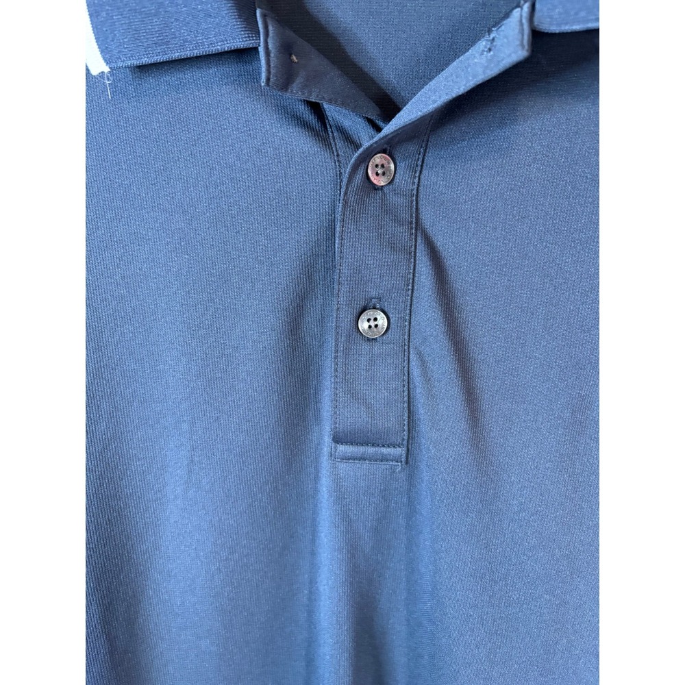 Jack Nicklaus Golden Bear Mens XXL NavyBlue Short Sleeve Golf Polo Shirt SU29478 - Picture 3 of 7